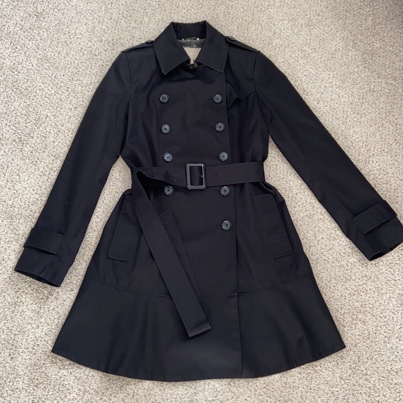 Banana Republic Jackets & Blazers - Banana Republic Black Trench Coat, XS